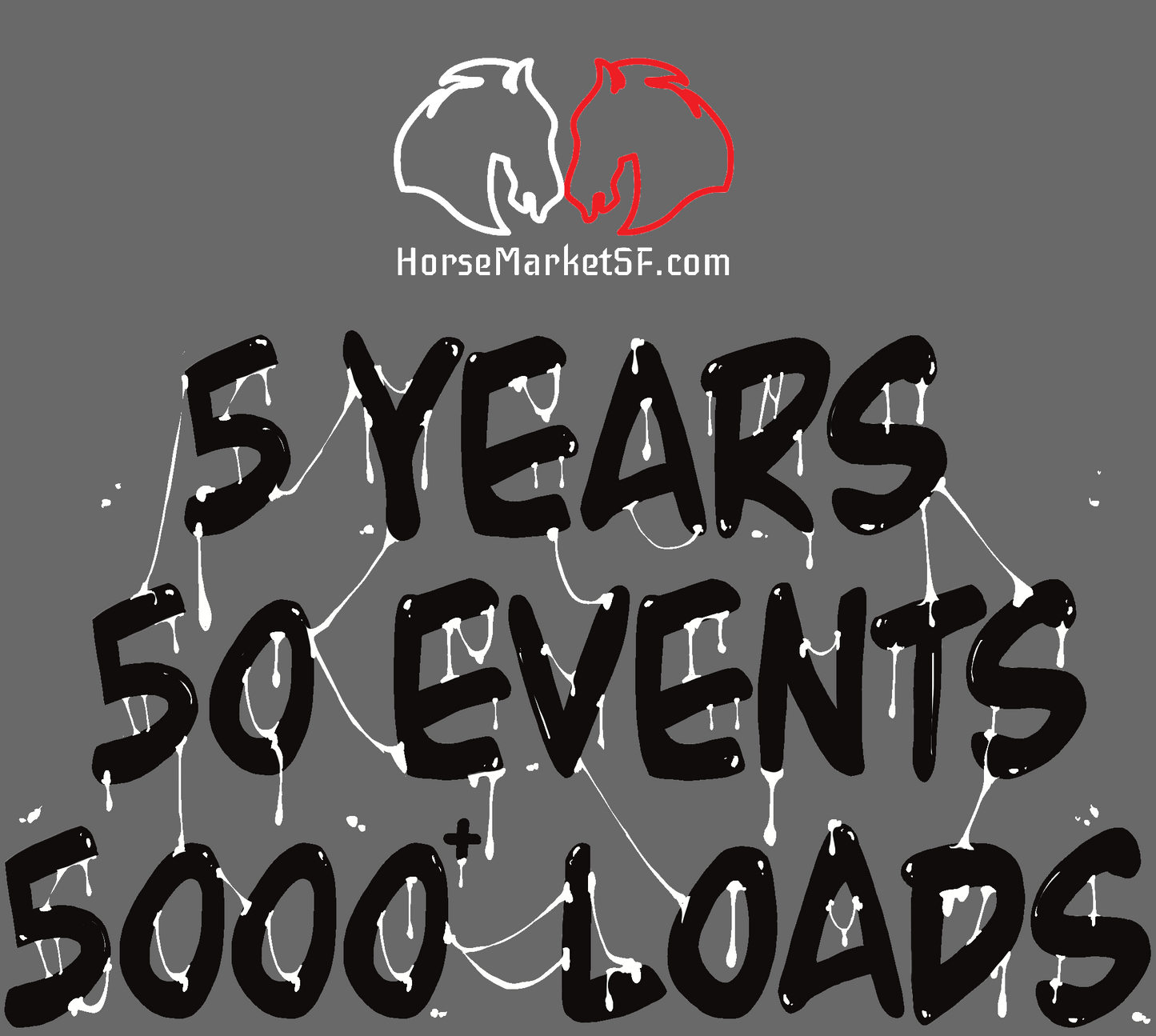 Horse Market 5 year Anniversary - Group play - 2nd Edition, black only