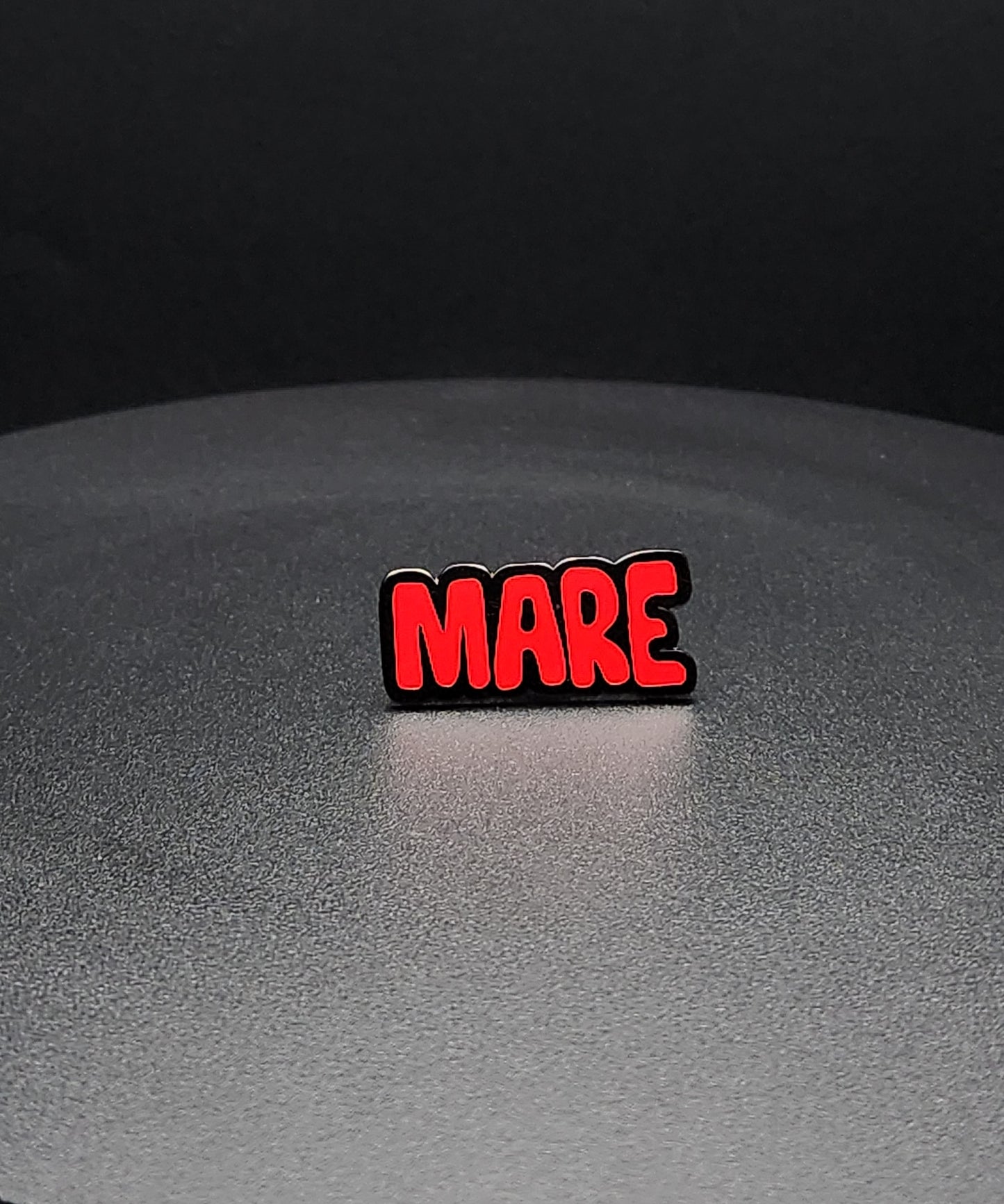 Horse Market Mare Enamel Pin - Rubber back