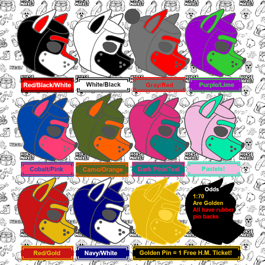 *NEW* Mystery Multi Color Horse Market Pup-Hood Pin Pack