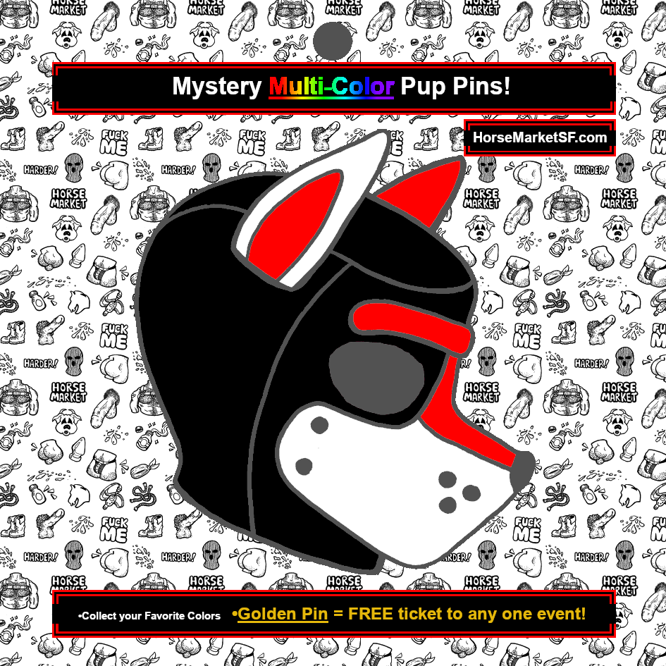 *NEW* Mystery Multi Color Horse Market Pup-Hood Pin Pack