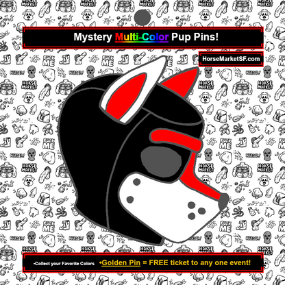 *NEW* Mystery Multi Color Horse Market Pup-Hood Pin Pack