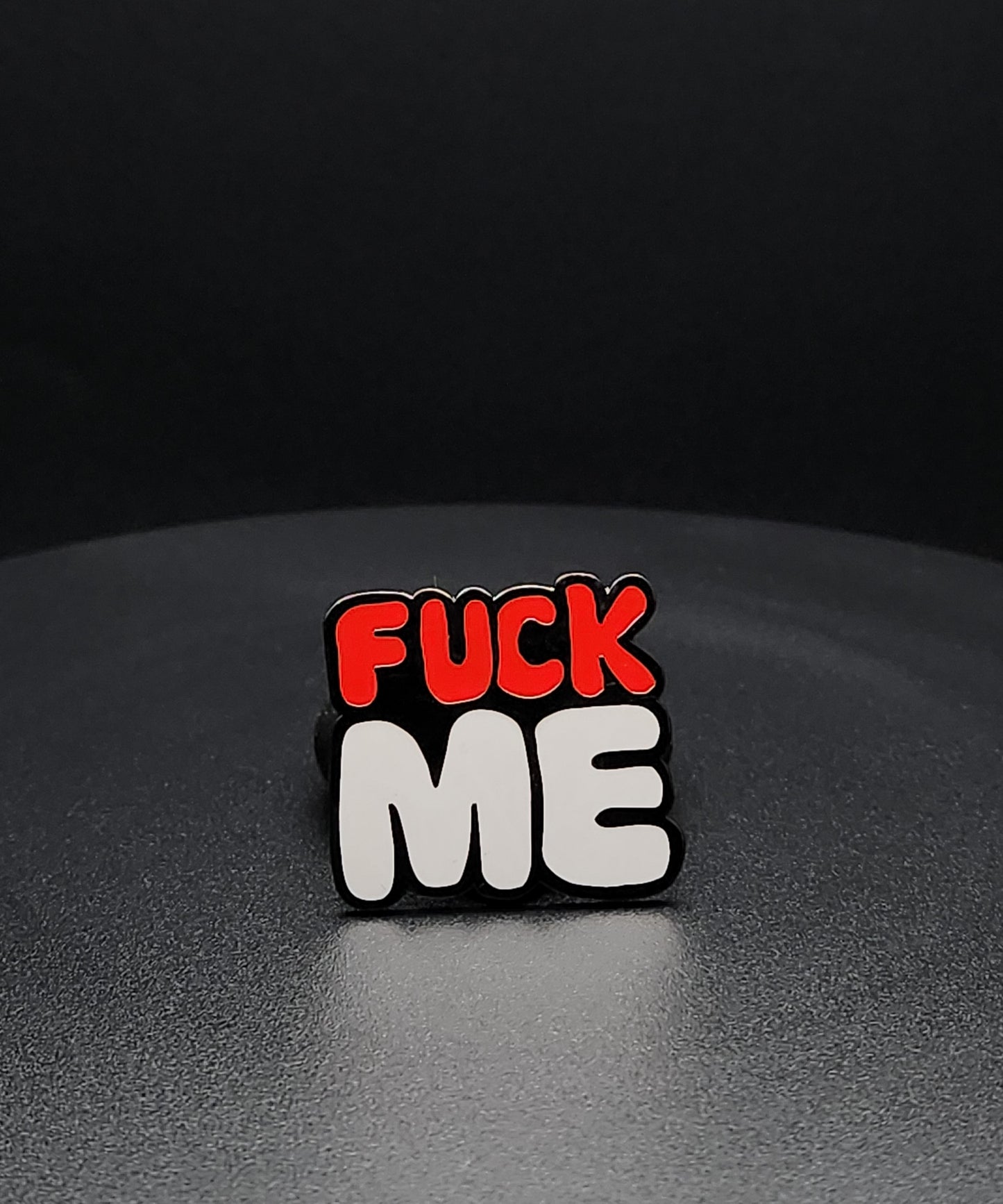 Horse Market Fuck Me Enamel Pin - Locking back